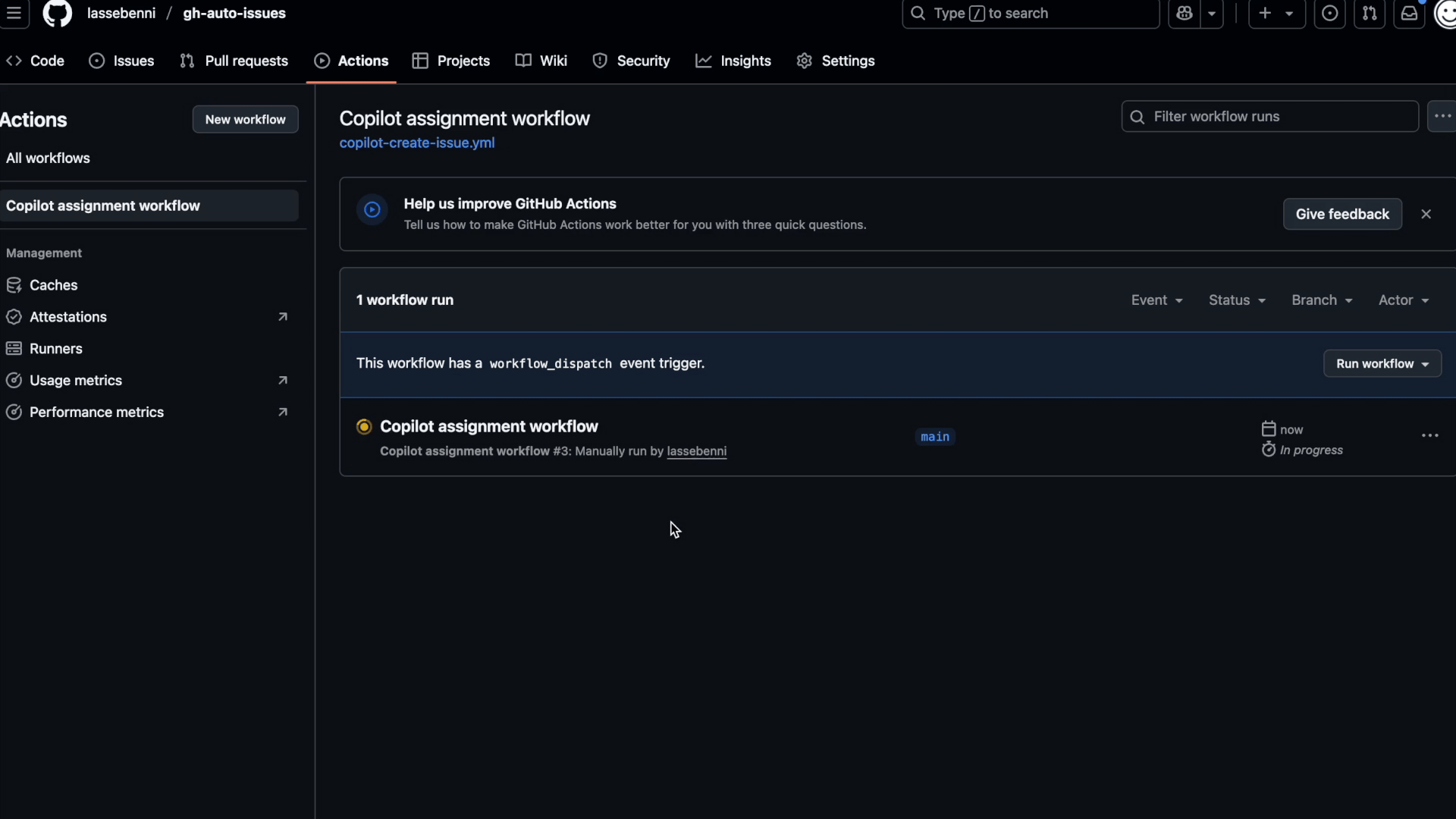Complete workflow demo